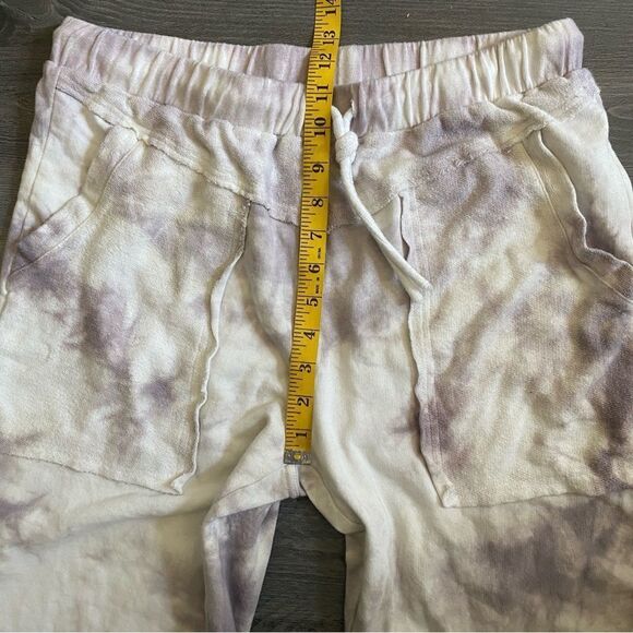 POL Tie Dye Jogger Pants Athleisure Purple White Medium Comfy - Picture 8 of 11
